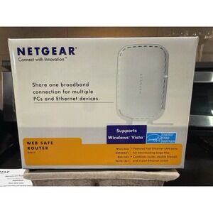 Netgear WGT624 v3 108 Mbps 4-Port 10/100 Wireless G Router Firewall Tested
